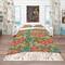 Designart Colorful Floral Pattern Bohemian & Eclectic Duvet Cover Set